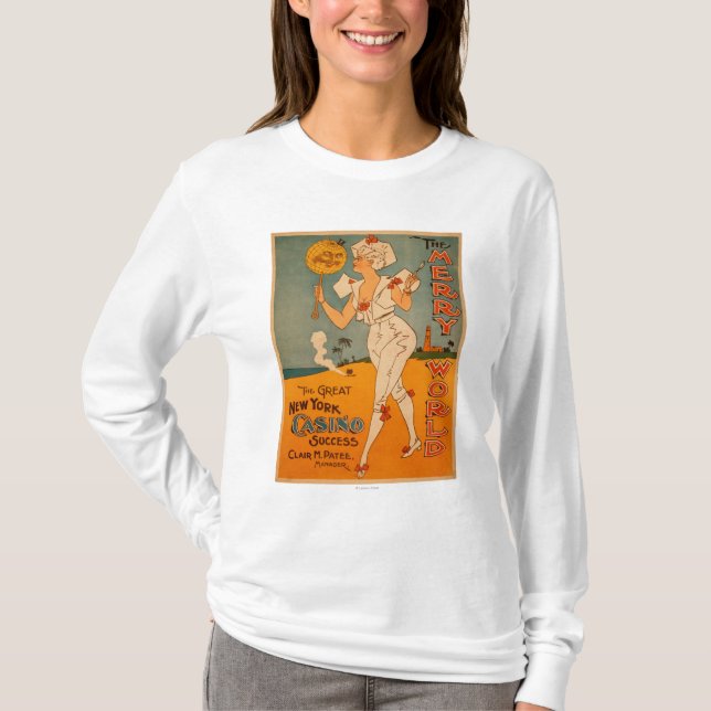 Das große New- Yorkkasino-Erfolgs-Theater T-Shirt (Vorderseite)