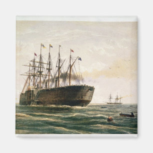 Das große östlichelaufende am 23. Juli 1865 von Magnet