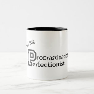 Das große P Zweifarbige Tasse