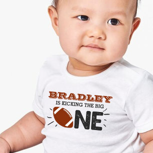 Das große Problem   Fußball 1. Geburtstag Baby T-shirt