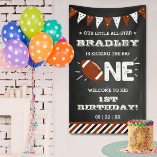 Das große Problem Fußball 1. Geburtstag Banner