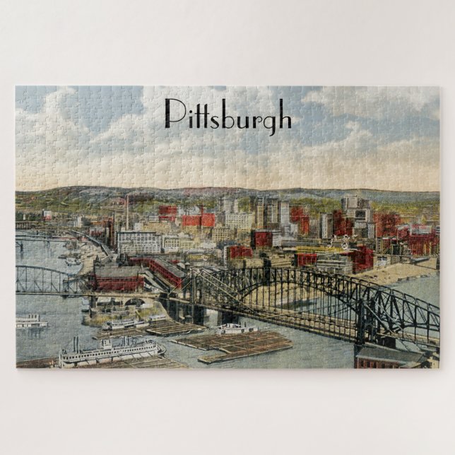 Das große Puzzle von Pittsburgh Point 1931 (Horizontal)