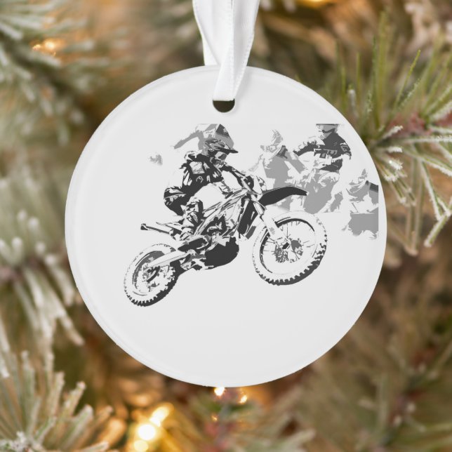 Das große Rennen - Motocross Racers Ornament (Baum)