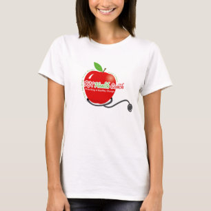 Das große rote Logo der Frau T-Shirt