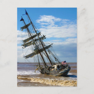 Das große Schiff Irving Johnson Postkarte