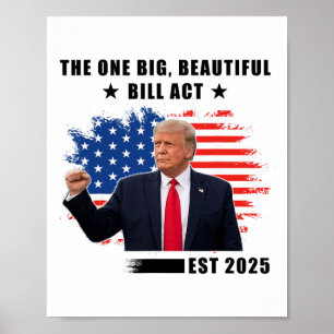 Das große schöne Gesetz über Bill Trump 2025 Poster