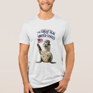 Das große Siegel der Staaten Tri-Blend Shirt