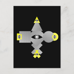 Das große Siegel Postkarte