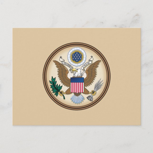 Das große Siegel (ursprünglich) Postkarte (Vorderseite)