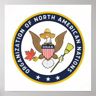 Das große Siegel von O.N.A.N. - Unendlicher Jest Poster