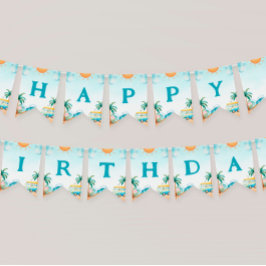 Das Große, Surfen zum Geburtstag Wimpelkette