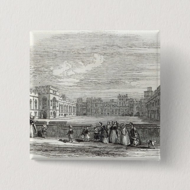 Das große Viereck, Windsor Schloss Button (Vorderseite)