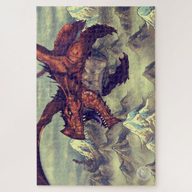 Das große Wyrmpuzzle Puzzle (Vertikal)