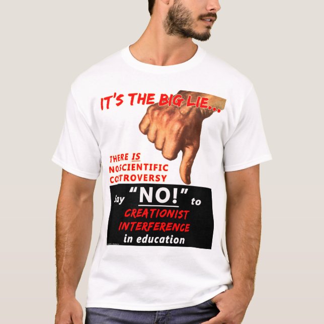 Das großen Shirt der Lügen-Männer (Vorderseite)