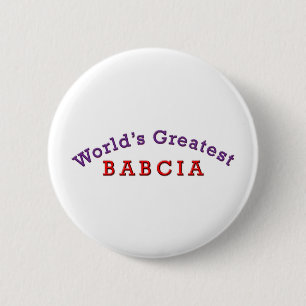 Das größte Babcia der Welt Button