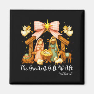 Das größte Geschenk aller Weihnachtskrippen christ Magnet