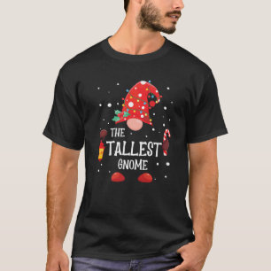 Das größte Gnome-Matching-Familienweihnachtsspiel T-Shirt