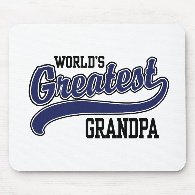 Das größte Großvater der Welt Mousepad (Vorne)