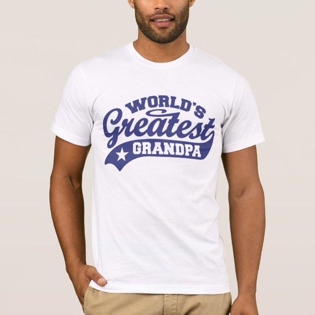 Das größte Großvater der Welt T-Shirt (Vorderseite)