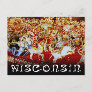 Das größte Karussell der Welt, Wisconsin Postkarte