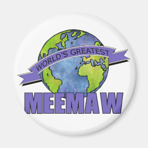 Das größte MeeMaw der Welt Magnet