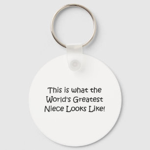 Das größte Nichte der Welt Schlüsselanhänger