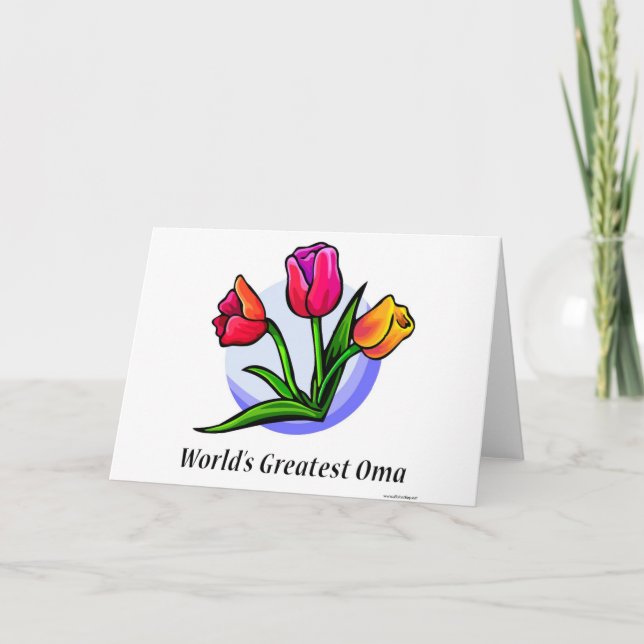 Das größte Oma der Welt Karte (Vorderseite)