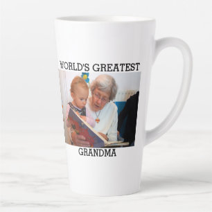 Das größte Oma-Foto der Welt kreiert Ihre eigene W Milchtasse