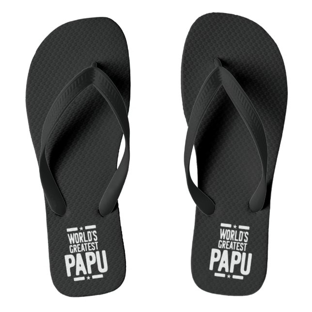 Das größte Papu-Vater-Geschenk der Welt Flip Flops (Fußbett)