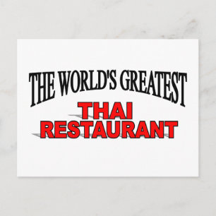 Das größte thailändische Restaurant der Welt Postkarte