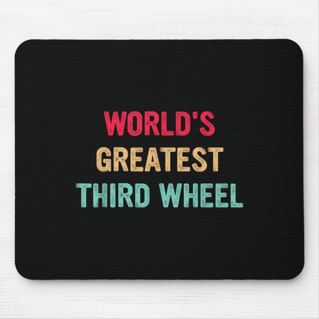 Das größte Vintage Rad der Welt Mousepad (Vorne)