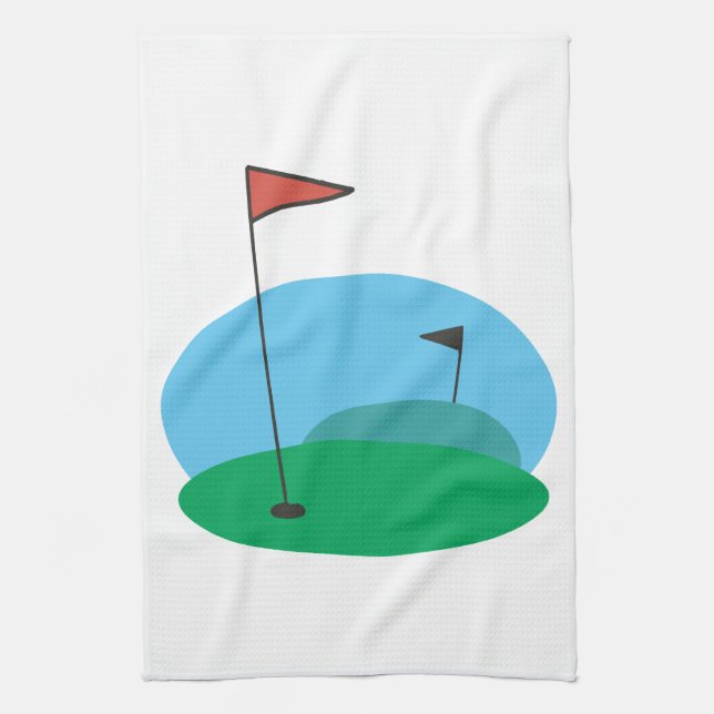 Das Grün Handtuch (Vertikal)