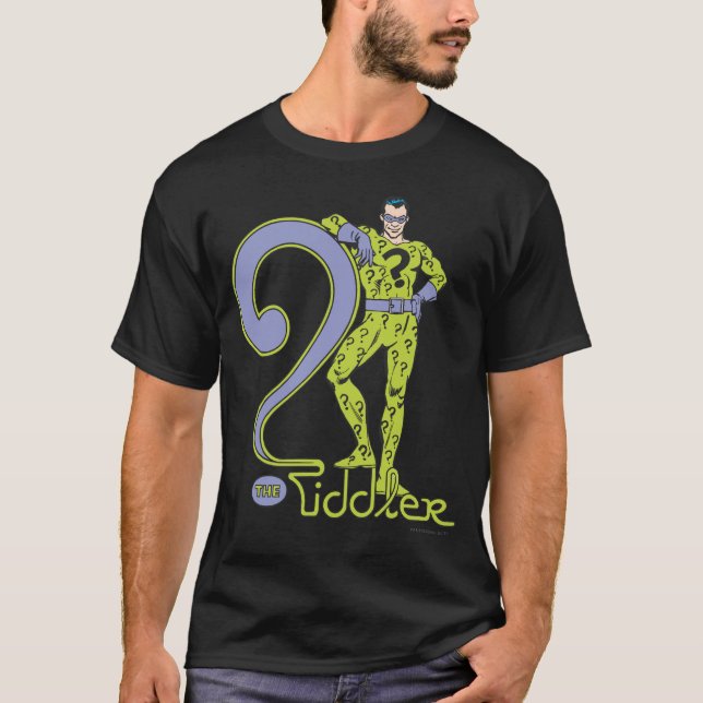 Das Grün von Riddler & Logos T-Shirt (Vorderseite)