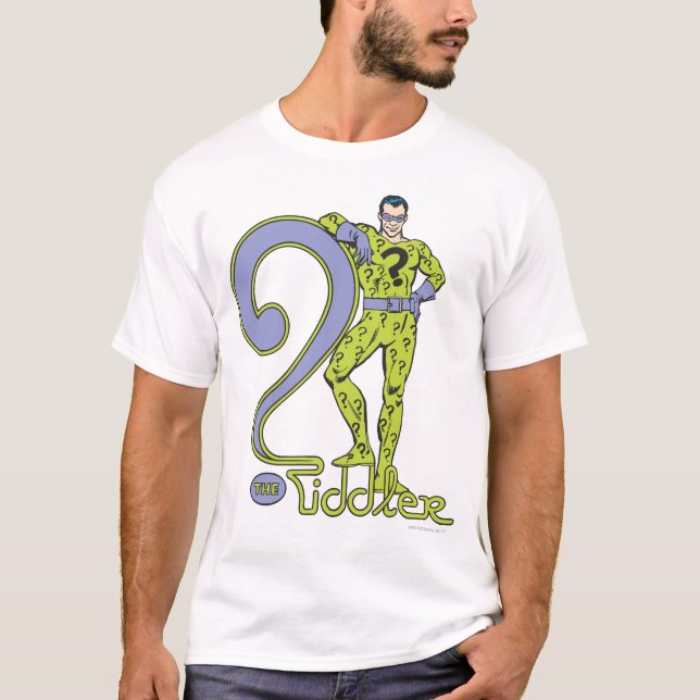 Das Grün von Riddler & Logos T-Shirt (Vorderseite)