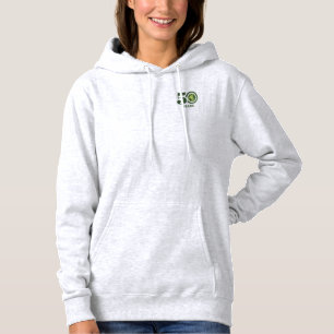 Das grundlegende mit Kapuze Sweatshirt der Frauen