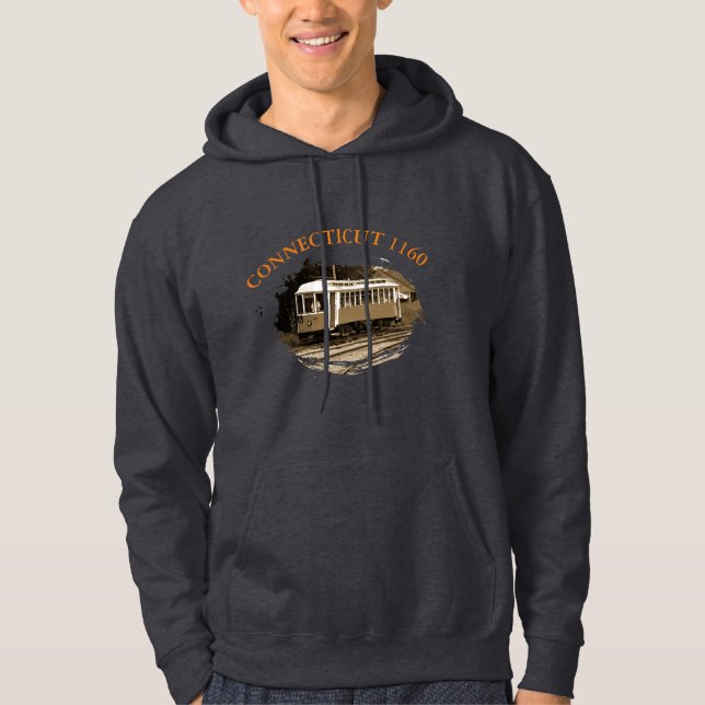 Das grundlegende mit Kapuze Sweatshirt Männer (Vorderseite)
