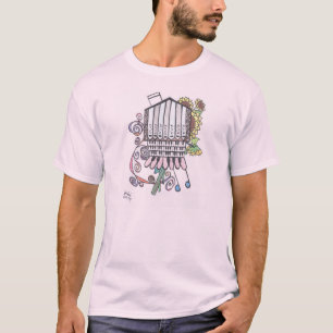 das grundlegende T-Shirt der Männer, 3x:  Organ