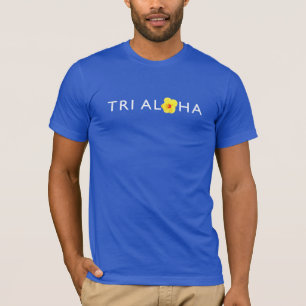 Das grundlegende T-Shirt der Tri Aloha Männer -