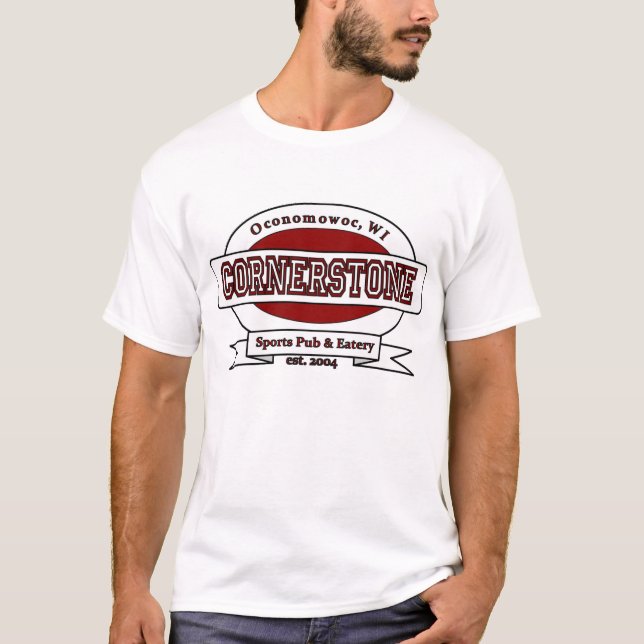 Das Grundstein-Logo T-Shirt (Vorderseite)