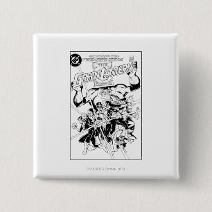Das grüne Laternen-Korps, Schwarzweiss Button