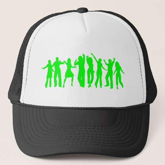 Das grüne Party Truckerkappe (Vorderseite)