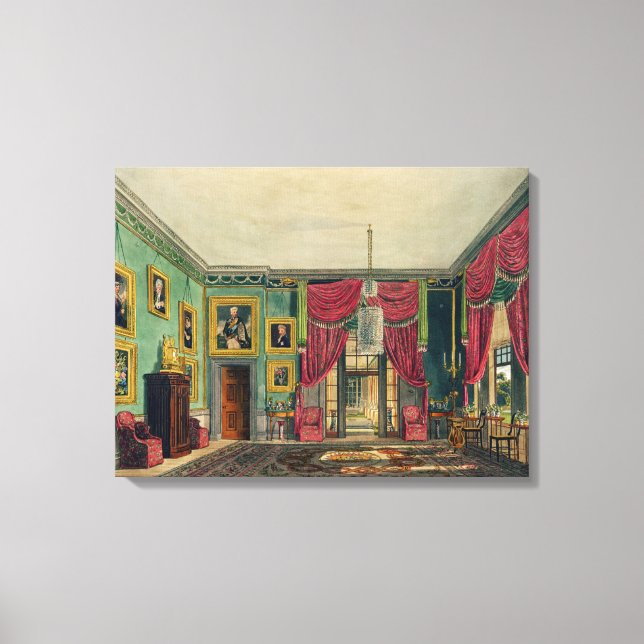 Das grüne Pavillon, Frogmore House, von "The Hist" Leinwanddruck (Vorderseite)