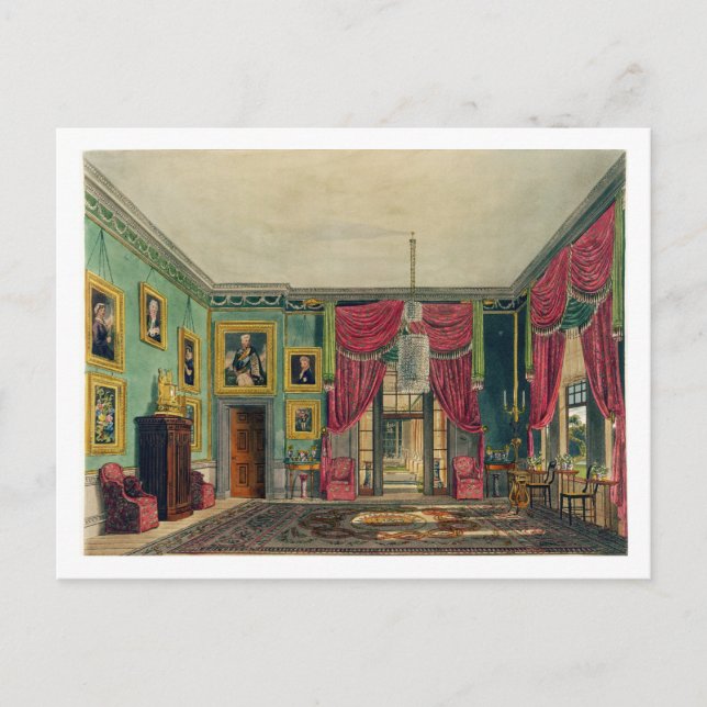 Das grüne Pavillon, Frogmore House, von "The Hist" Postkarte (Vorderseite)