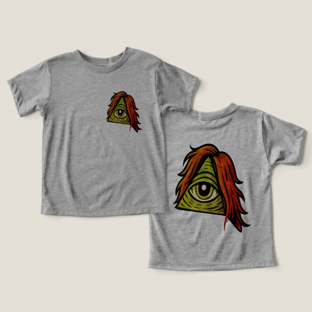 Das grüne Superauge (Design Vorderseite & Rückseite)