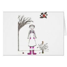 Das gruselige Clownmädchen