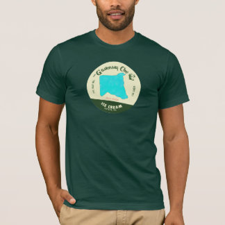 Das Guernsey Cow Eis T-Shirt: Blue Moon T-Shirt