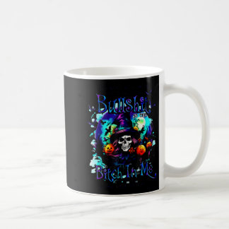 Das gute Mädchen in mir wurde müde Halloween Hexe Kaffeetasse