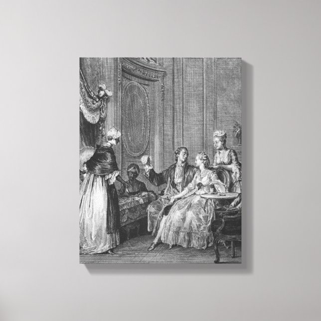 Das gute Omen Leinwanddruck (Vorderseite)