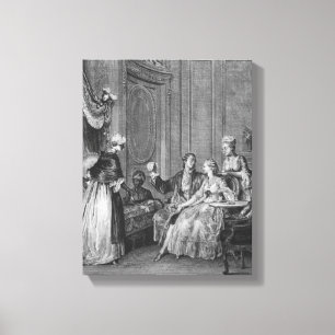 Das gute Omen Leinwanddruck