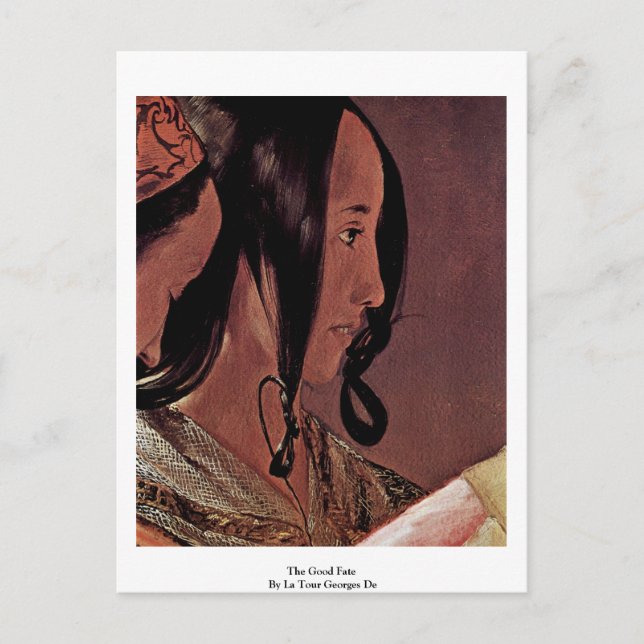 Das gute Schicksal von La Tour Georges de Postkarte (Vorderseite)